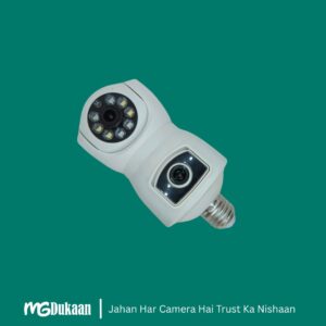 Double Lens Wifi Bulb Camera