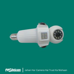 Triple Lens WiFi Camera with LED Light