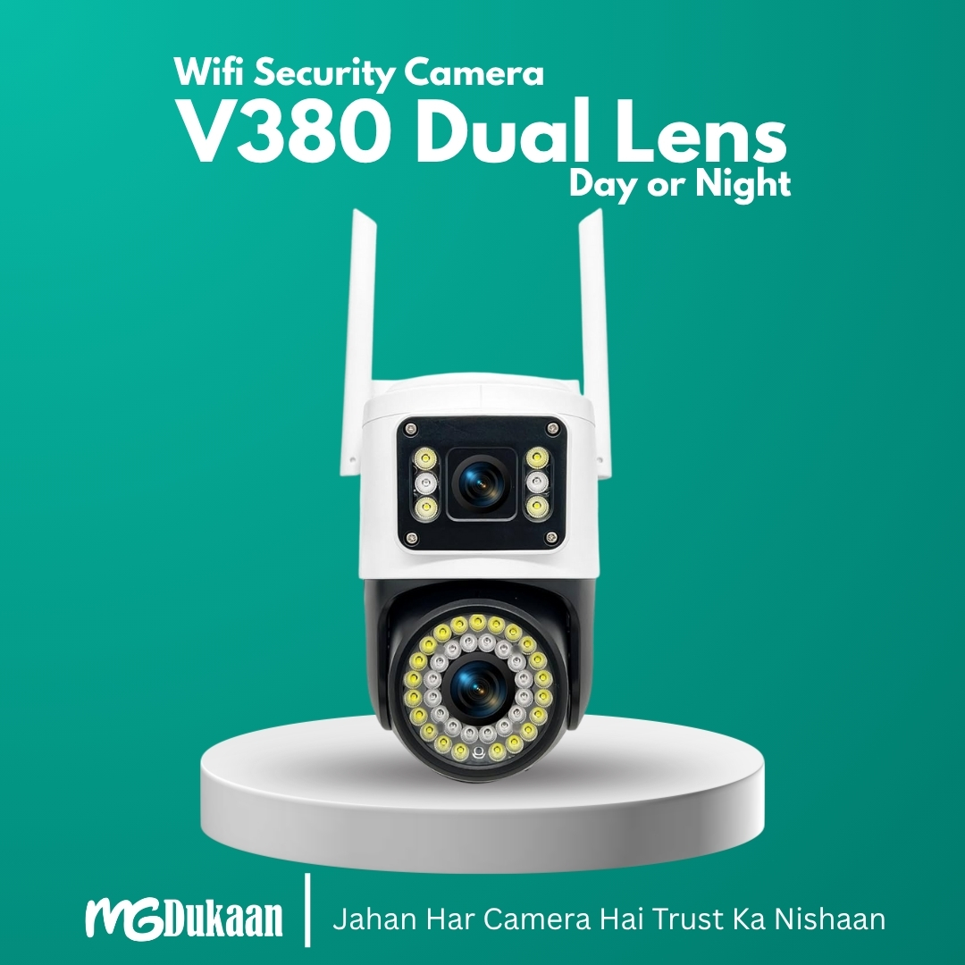 V380 Dual Lens Wifi Camera
