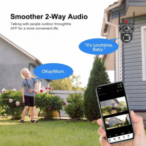 HD Outdoor & Wifi/4G Smart Security Camera